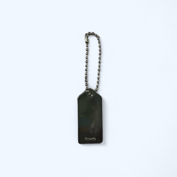 Coach Mini Metal KeyChain Tag - Picture 2 of 2
